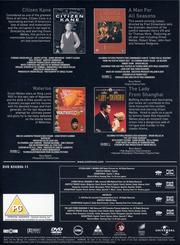 Screen Legends: Orson Welles Screen Legends: Orson Welles
