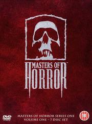 Masters of Horror: Series One: Volume One (7 Disc Set)