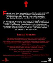 The Hammer Collection (21 Disc Collectors' Box Set) The Hammer Collection (21 Disc Collectors' Box Set)